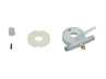 Telleraandrijver Puch Maxi / diverse modellen GPO model metaal met smeernippel 11mm as 33mm lip