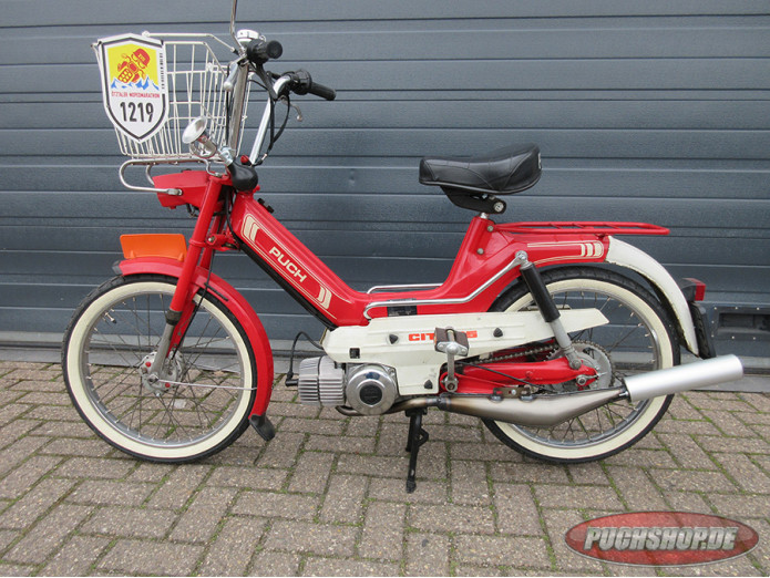 Auspuff Puch Maxi E50 Proma GP PSR Blank alu Schalldämpfer