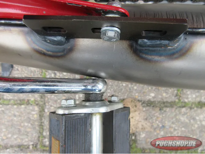 Exhaust Puch Maxi / E50 25mm Proma GP PSR with separate aluminium muffler product