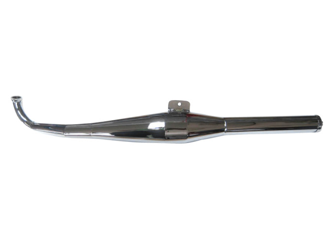 Exhaust Puch Maxi / E50 28mm Homoet P6 Chrome Exclusive product