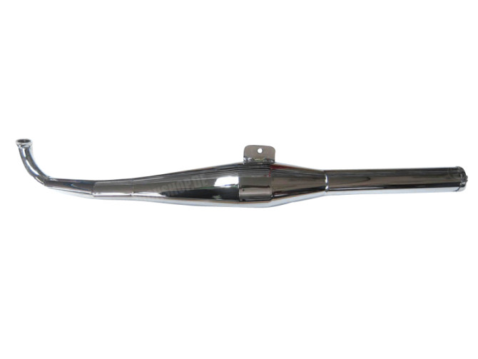 Exhaust Puch Maxi / E50 28mm Homoet P6 Chrome Exclusive main