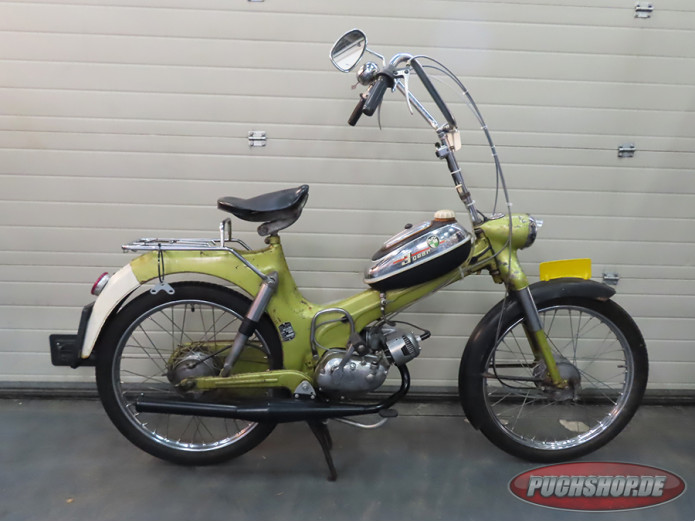 Exhaust Puch MV / VS / MS 28mm Homoet P4 black (new version)