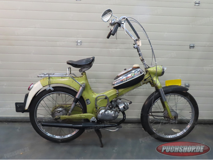 Exhaust Puch MV / VS / MS 28mm Homoet P4 black (new version)
