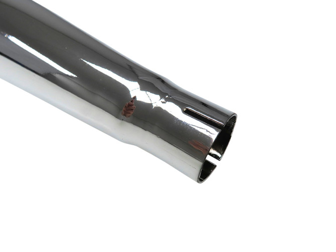 Exhaust silencer 28mm cigar Resonance chrome 740mm Swiing  product