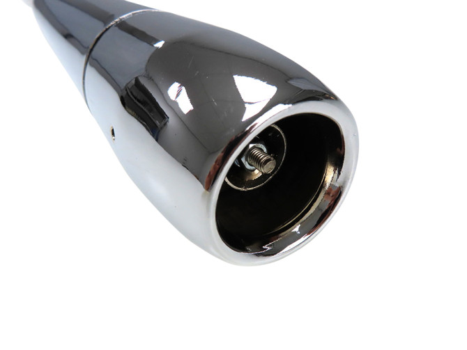 Uitlaat demper 32mm sigaar Jamarcol resonantie Sachs chroom product