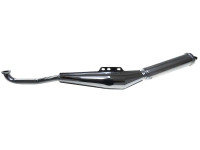 Exhaust Puch Maxi / E50 25mm Jamarcol Biturbo-look chrome / alu