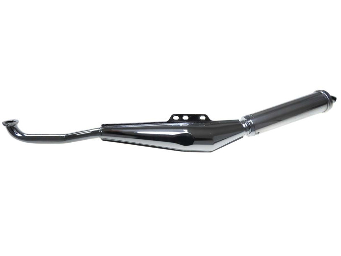 Uitlaat Puch Maxi E50 25mm Jamarcol Biturbo-look chroom alu