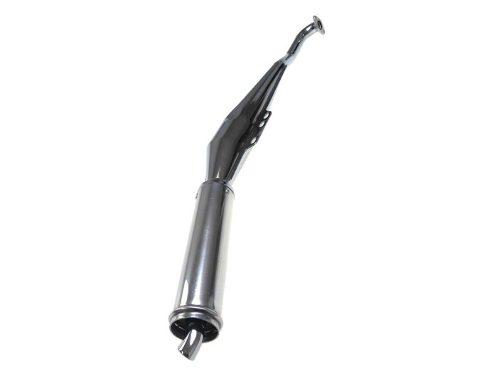 Uitlaat Puch Maxi E50 25mm Jamarcol Biturbo-look chroom alu