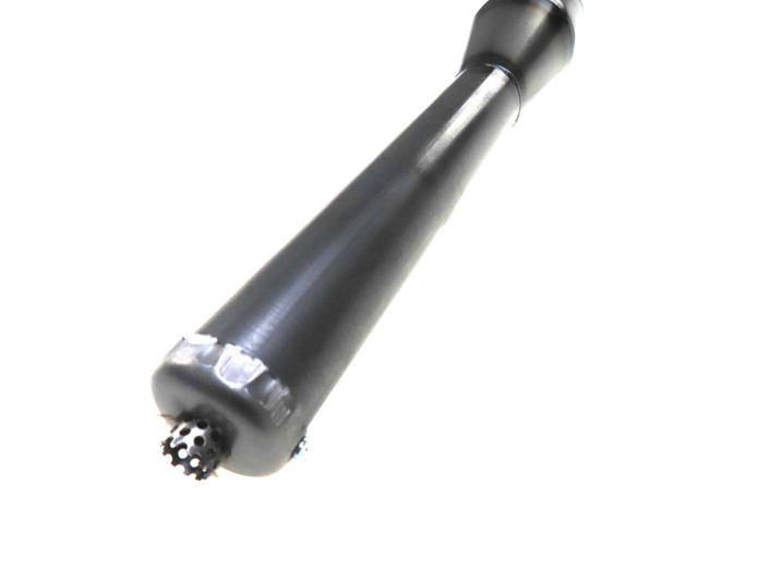 Auspuff Dämpfer 28mm Homoet P6 Universal Roh