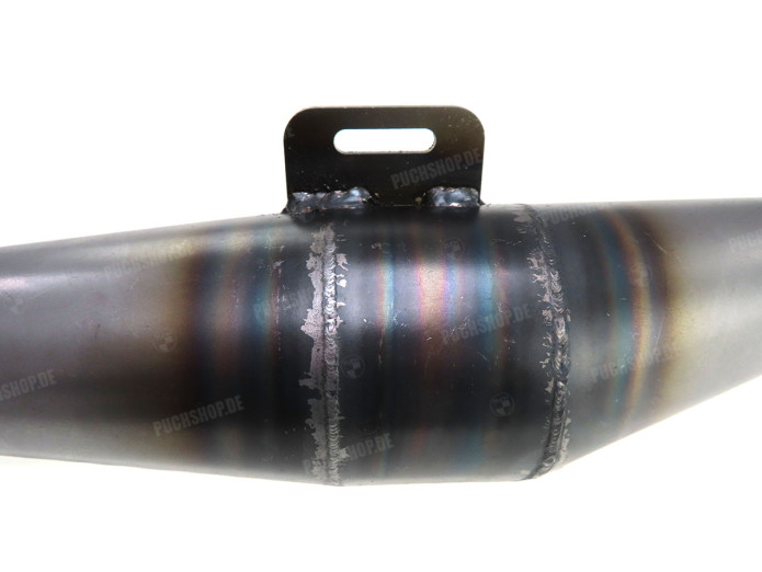 Uitlaat Puch Maxi / E50 28mm Homoet P8 PSR blank 74cc schuine uitlaatpoort