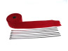 Uitlaat hitteband / heatwrap rood (5 cm x 5 meter) thumb extra