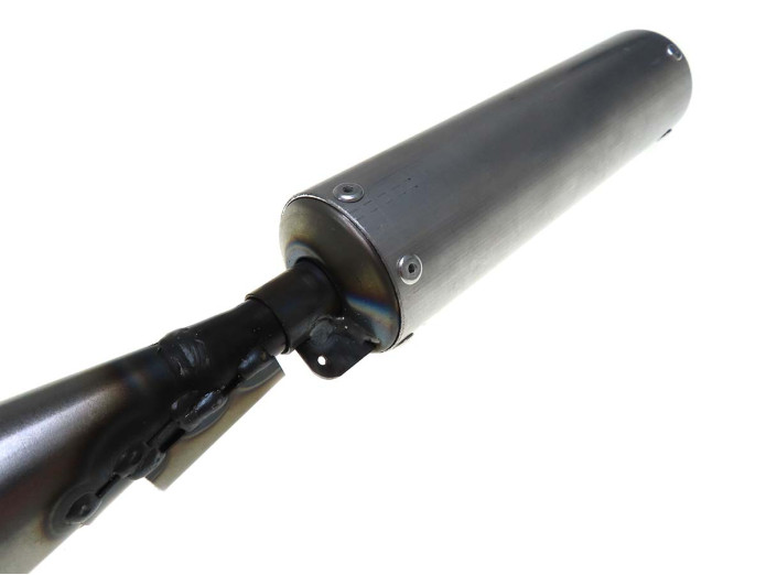 Uitlaat Puch Maxi E50 28mm Homoet P6 PSR blank race special