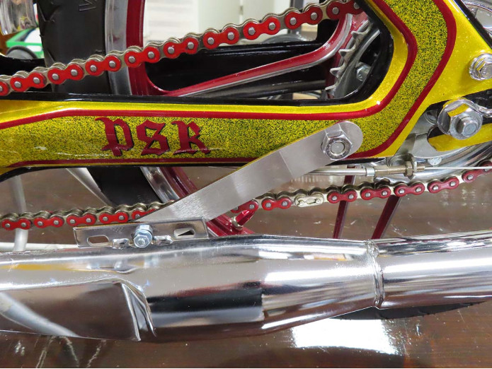 Exhaust bracket Puch Maxi N / K stainless steel standard 