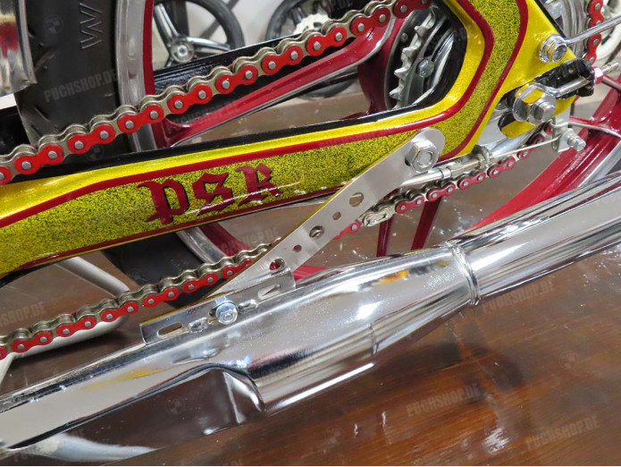 Exhaust bracket Puch Maxi N / K stainless steel racing