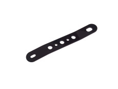 Exhaust bracket Puch Maxi N / K stainless steel racing gloss black