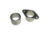 Exhaust flange stainless steel complete CLAW universal Exhaust flange stainless steel complete CLAW universal