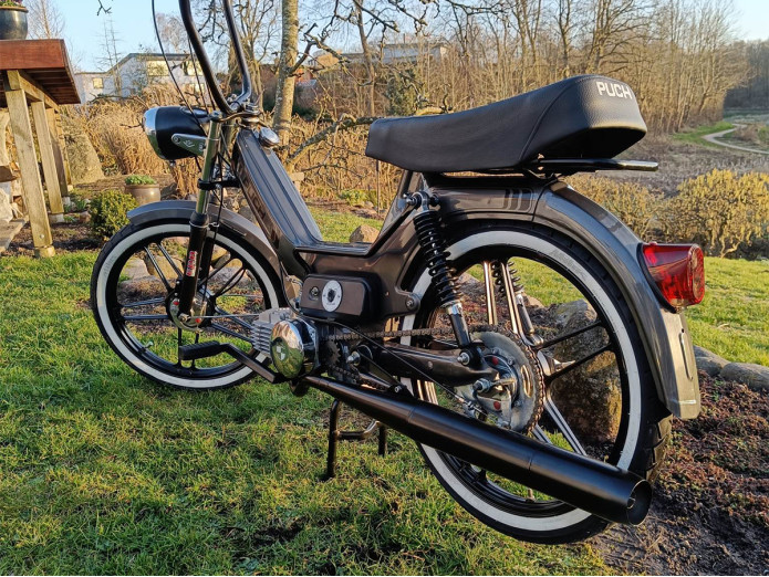 Tail light Puch Maxi N S DS MS MV VS with approval numbers