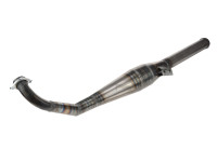 Homoet P6 Kreidler exhaust with glass wool damping and flange connection raw