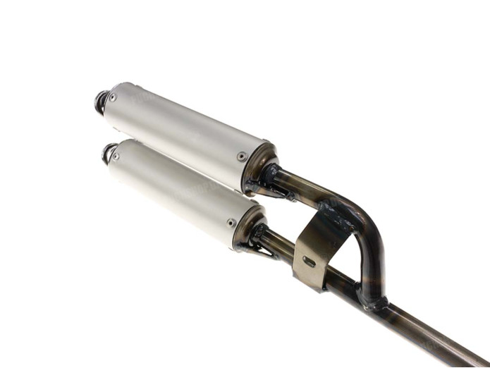Auspuff Puch Maxi / E50 25mm Tecno Circuit twin blank