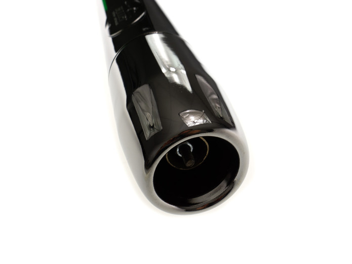 Uitlaat Puch Maxi / E50 28mm Bullet Mustang resonantie chroom