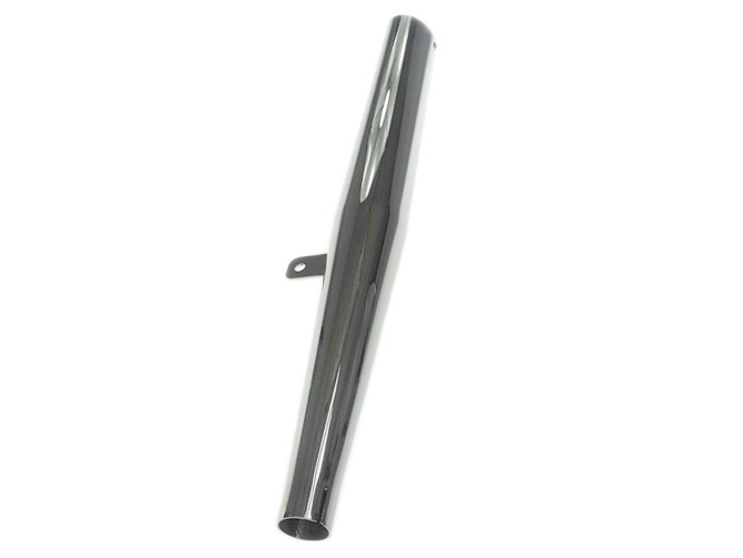 Exhaust silencer 28mm Bos style Puch Maxi / universal chrome product