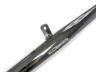 Exhaust silencer 28mm Bos style Puch Maxi / universal chrome thumb extra