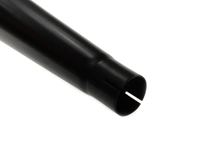 Auspuff Dämpfer 28mm Zigarre Chrom 700mm Universal schwarz product