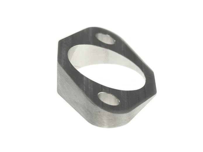 Exhaust adapter from angled to straight exhaust port 27mm