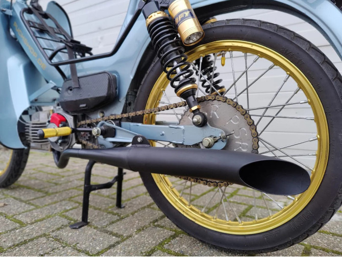 2e kans Uitlaat Puch Maxi / E50 28mm Jamarcol sidepipe 60mm zwart product