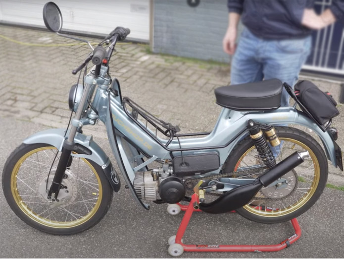 Uitlaat Puch Maxi / E50 26mm Tecno Snake blank