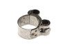 Exhaust clamp 29-31mm robust model stainless steel