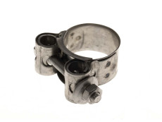 Exhaust clamp 29-31mm robust model stainless steel