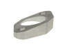 Puch exhaust adapter aluminium (25mm) Exhaust adapter from angled to straight exhaust port 25mm