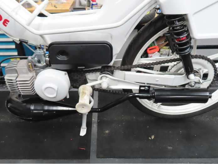 Uitlaat Puch Maxi / E50 25mm ADDY S100F krul model