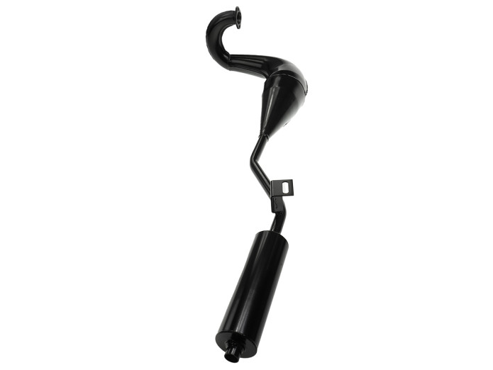 Uitlaat Puch Maxi / E50 28mm ADDY H100A bovenlangs (voor schuine uitlaat poort)