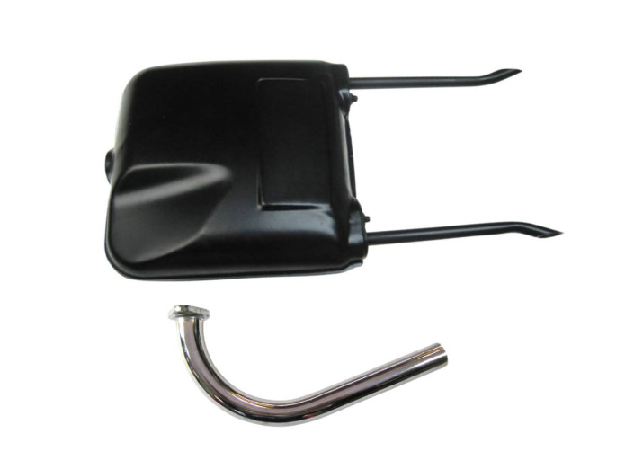 Exhaust Puch MV / VS / MS 20mm black