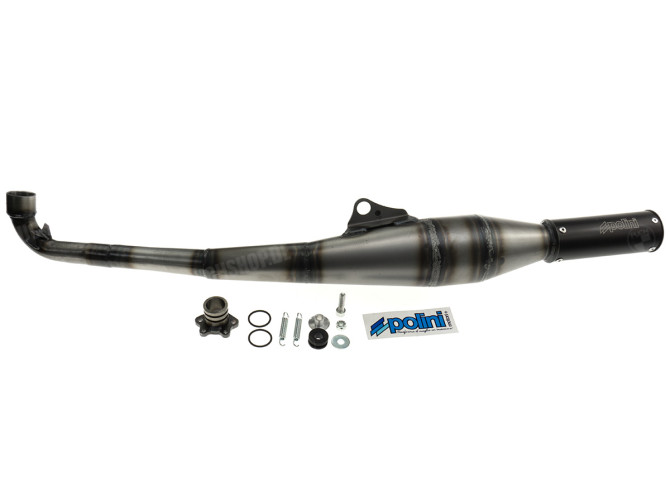 Exhaust Puch Maxi / E50 28mm Polini Sport raw main