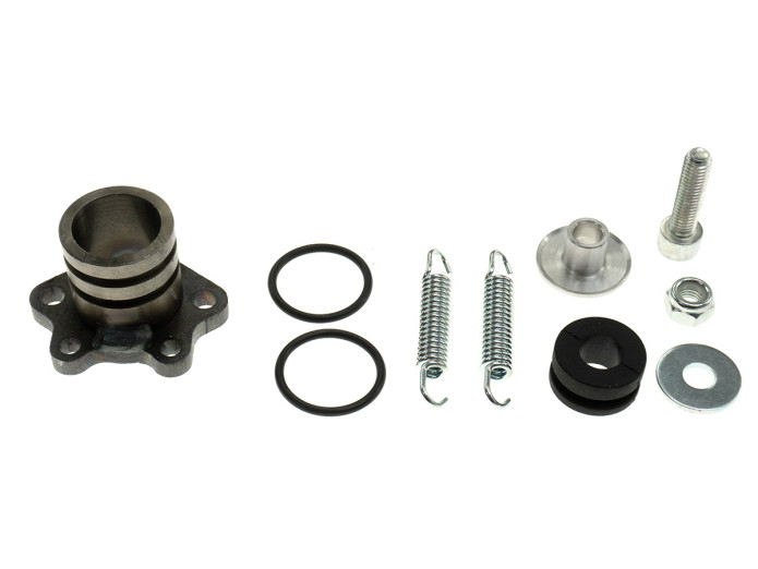 Exhaust Puch Maxi / E50 28mm Polini Sport raw