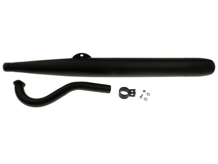 Uitlaat Puch Maxi / E50 28mm RS sigaar resonantie "Super Reso" zwart