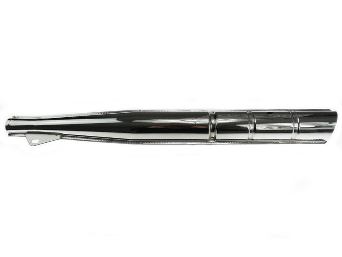 Uitlaat demper 28mm Puch MV / MS / VZ chroom NTS