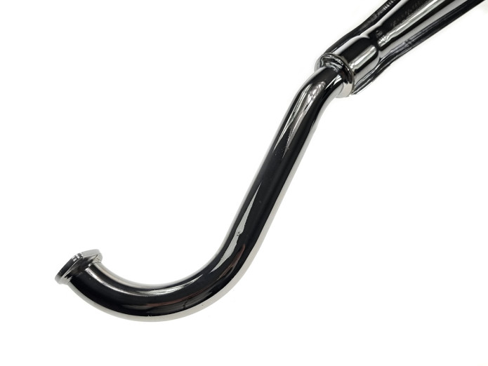 Uitlaat Puch Maxi / E50 28mm Jamarcol origineel model Puch logo 2-delig