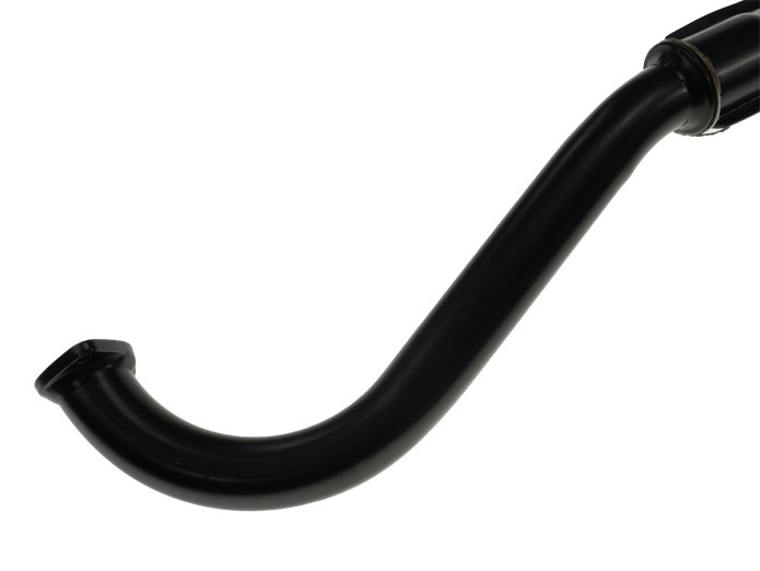 Uitlaat Puch Maxi / E50 28mm Jamarcol origineel model met Puch logo 2-delig zwart