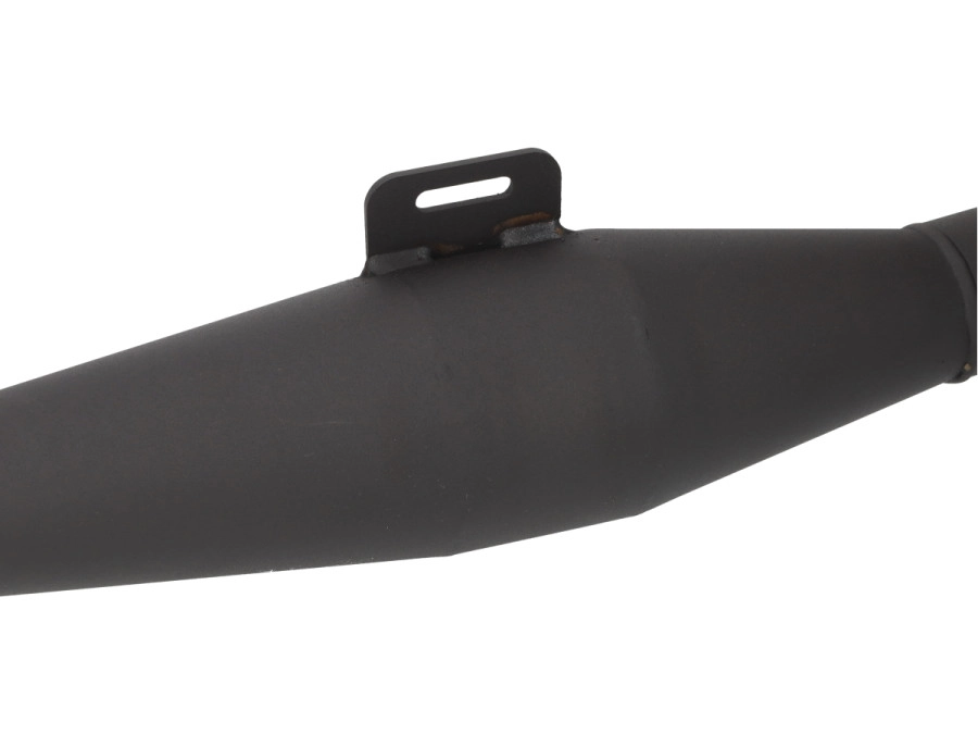 L&P A285-1 Embout Echappement noir inox chromés en acier