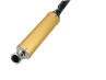 Auspuff Puch Maxi / E50 25mm Tecno Circuit mit Aluminium Dämpfer Gold "special edition"