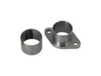 Exhaust flange steel complete CLAW universal