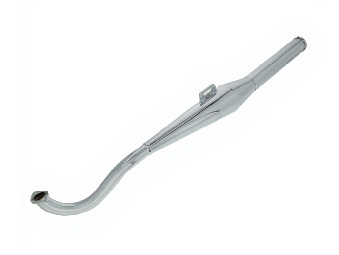 Exhaust Puch Maxi / E50 28mm Homoet P4 chrome Exclusive