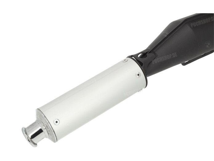 Exhaust Puch Maxi / E50 28mm Bullet High Model black 
