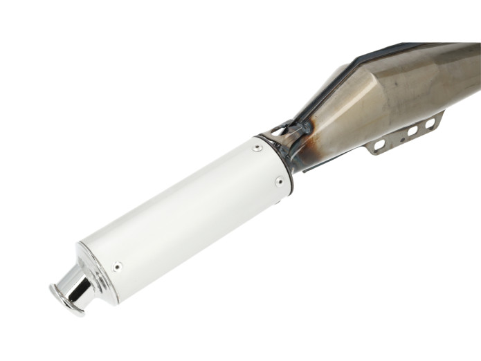 Exhaust Puch Maxi / E50 28mm Bullet High Model Blank 