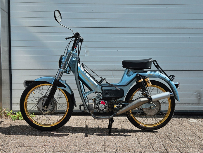 Exhaust Puch Maxi / E50 28mm Bullet High Model Blank 