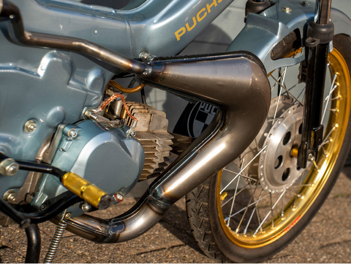 Exhaust Puch Maxi / E50 25mm Tecno off road EVO blank